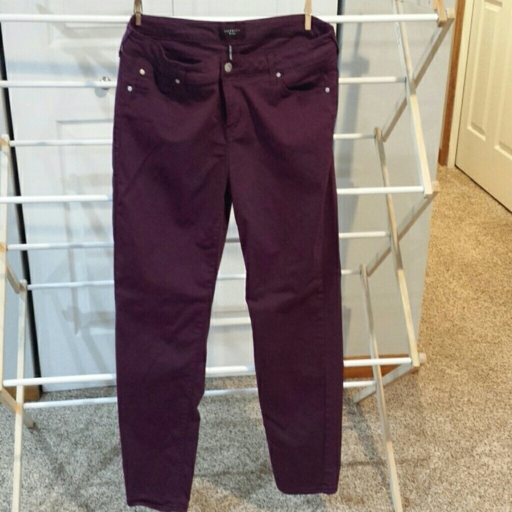 Nice fitting  plum  jeans